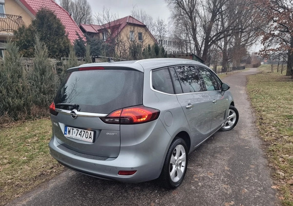 Opel Zafira cena 29900 przebieg: 260000, rok produkcji 2013 z Pruszków małe 497